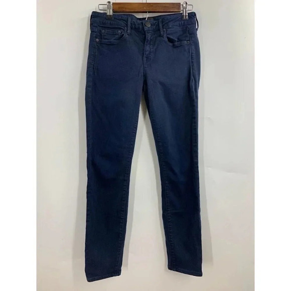 VINCE Women's Riley Skinny Jeans Pants in Coastal Dark Wash Denim Jeans Size 27 - Picture 1 of 12